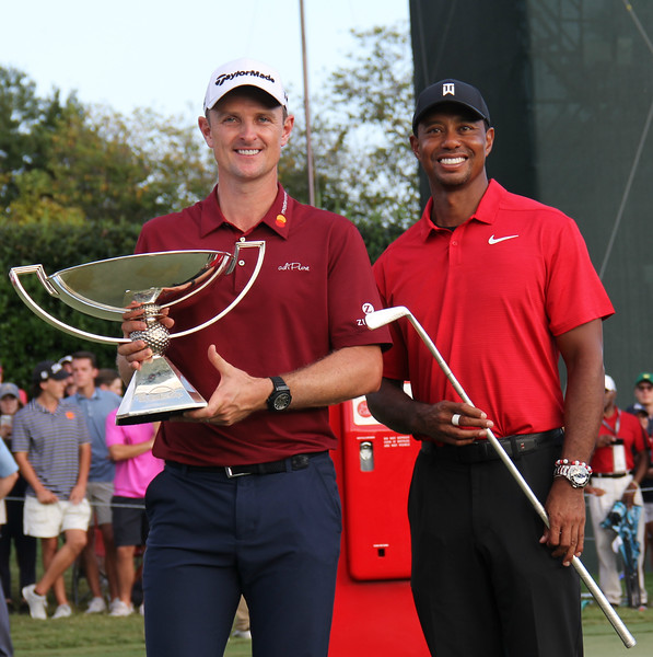 Justin Rose & Tiger Woods