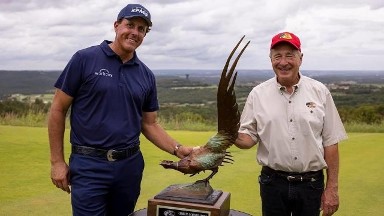 Phil Mickelson  at Ozarks National Golf Course