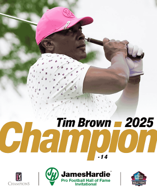 Tim Brown Champion Hall of Fame division