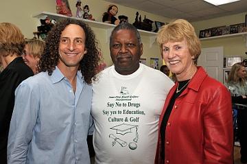 Kenny G, Malachi Knowles & Barbara Nicklaus