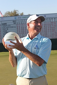 Freddy with his Championship Trophy